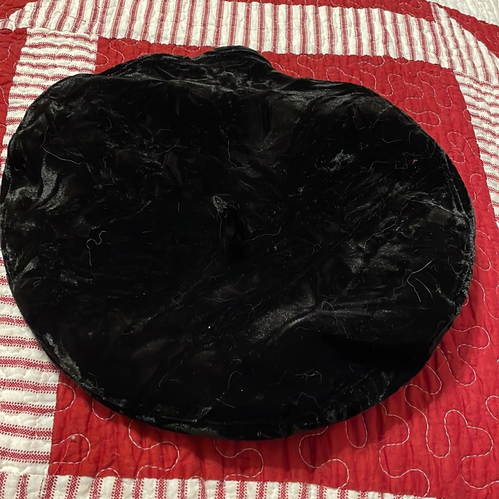 Crushed velvet Beret